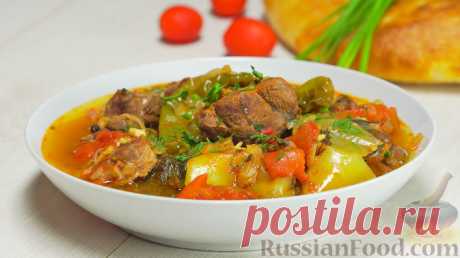 Овощное рагу с мясом - весь год на вашем столе!