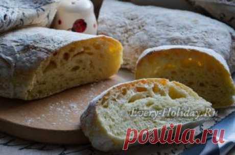 Чиабатта в домашних условиях.