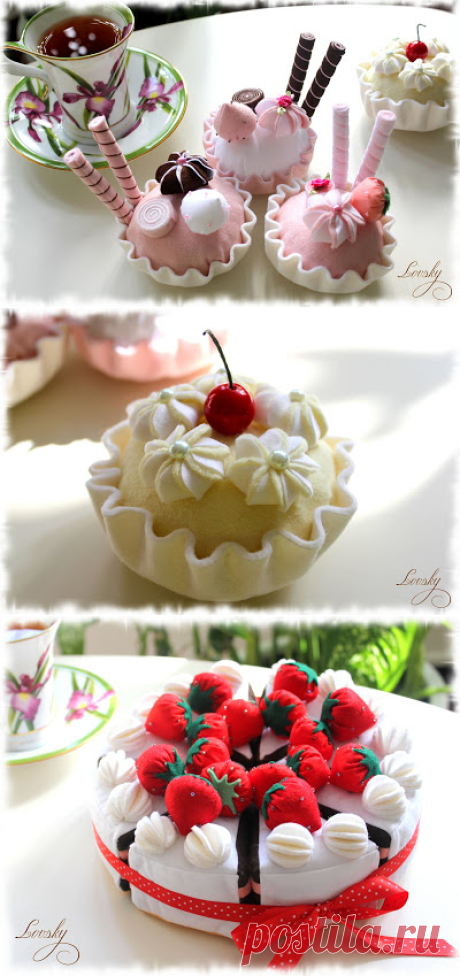 Croci Lovsky: Torta di feltro.