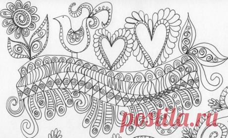 Drawings by Pamela Anne | colouring pictures