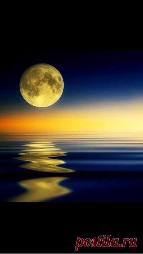 луна