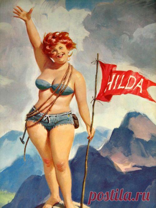Hilda, by Duane Bryers | Pin up