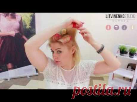 Повседневная объемная укладка тонких коротких волос