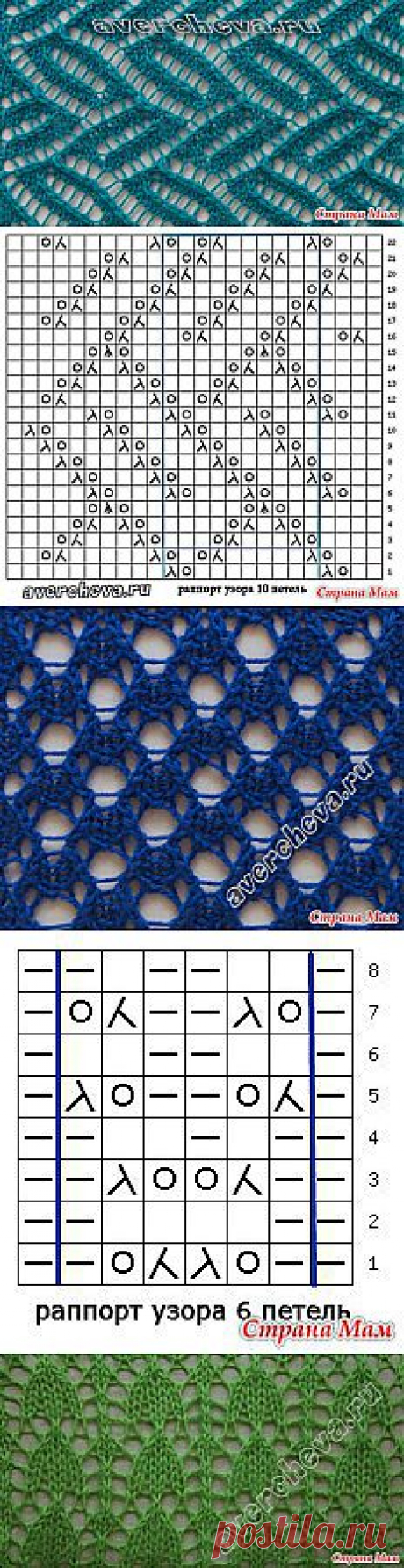 Собираем коллекцию узоров спицами: Дневник группы &quot;Вязание&quot; - Страна Мам