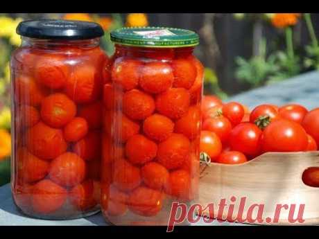 ВКУСНЕЙШИЕ МАРИНОВАННЫЕ ПОМИДОРЫ. САМЫЙ ВКУСНЫЙ рецепт БЕЗ ЗАМОРОЧЕК