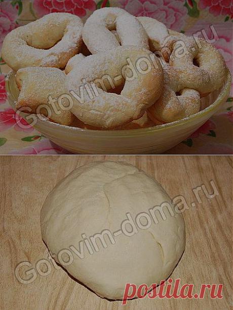 Рецепт: Печенье творожное