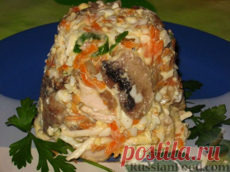 Салат &quot;Курочка Ряба&quot; на RussianFood.com