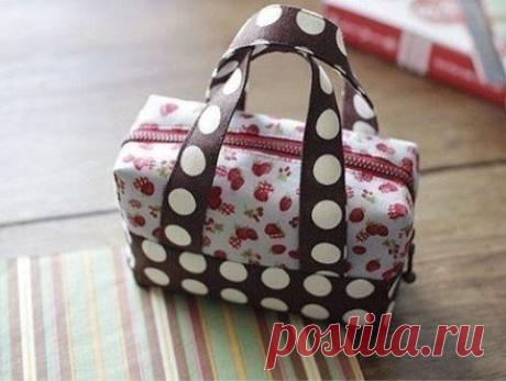 Шьем сумочку-чемоданчик - Вяжем и шьем сумки
