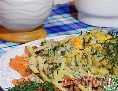 Вкусный мясной салат – кулинарный рецепт