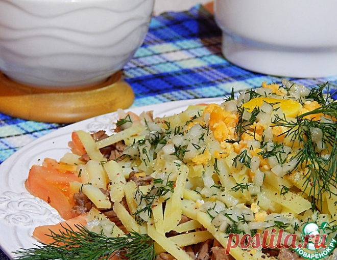 Вкусный мясной салат – кулинарный рецепт