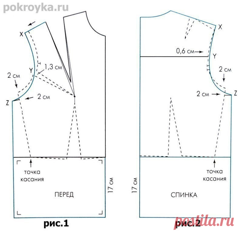 Выкройка основы блузки
В этой статье рассмотрим три базовые основы блузки:

    блузка небольшого объема

    блузка среднего объема без вытачек

    блузка большого объема.

Каждая базовая основа блузки имеет свои особенности. Они различаются наличием вытачки на выпуклость груди, общим объемом, глубиной проймы.

Базовая основа блузки небольшого объема

Основой для построения чертежа блузки небольшого объема является базовая выкройка платья с вытачками. Часть раствора нагр...