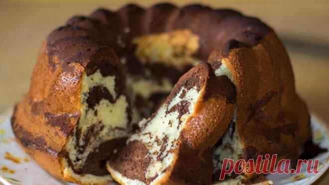 Рецепт мраморного кекса - Простые рецепты Овкусе.ру
