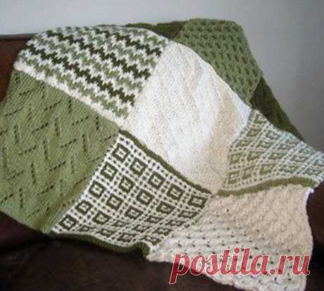 Вязания в стиле печворк, идеи для новых творческих задумок. | Вяжем вместе с Людмилой | Дзен