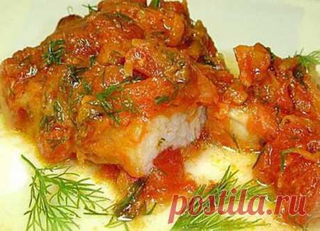 Вкусная рыбка по-гречески