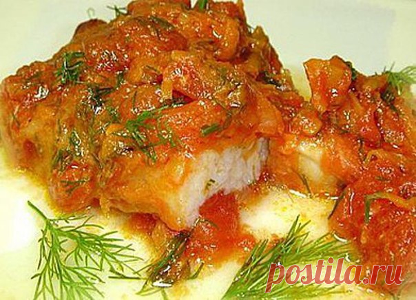 Вкусная рыбка по-гречески