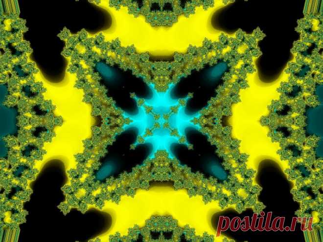 Colored Fractal Kaleidoscope  Free Stock Photo HD - Public Domain Pictures
