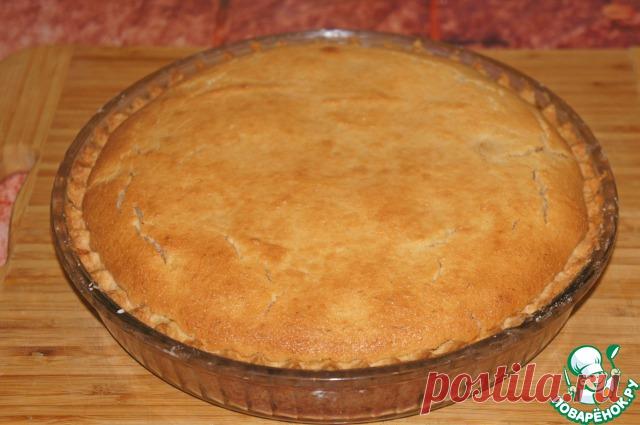 Французский яблочный торт