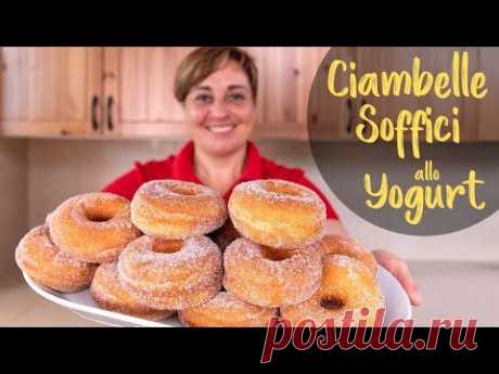 Ciambelle Soffici Fritte e al Forno con Impasto allo Yogurt - Senza Burro, Senza Patate e Senza Uova