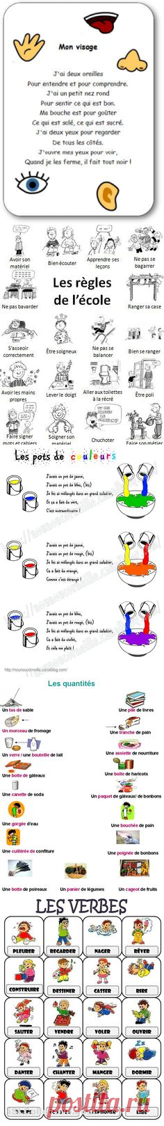 (1) Comptine illustrée sur les 5 sens Mon visage