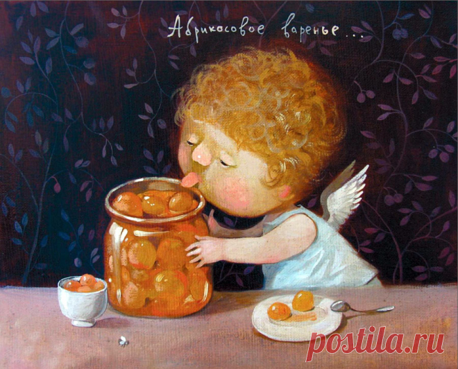 Украинская художница Евгения Гапчинская (Eugenia Gapchinska). Часть 4. Ищите радость в мелочах!.