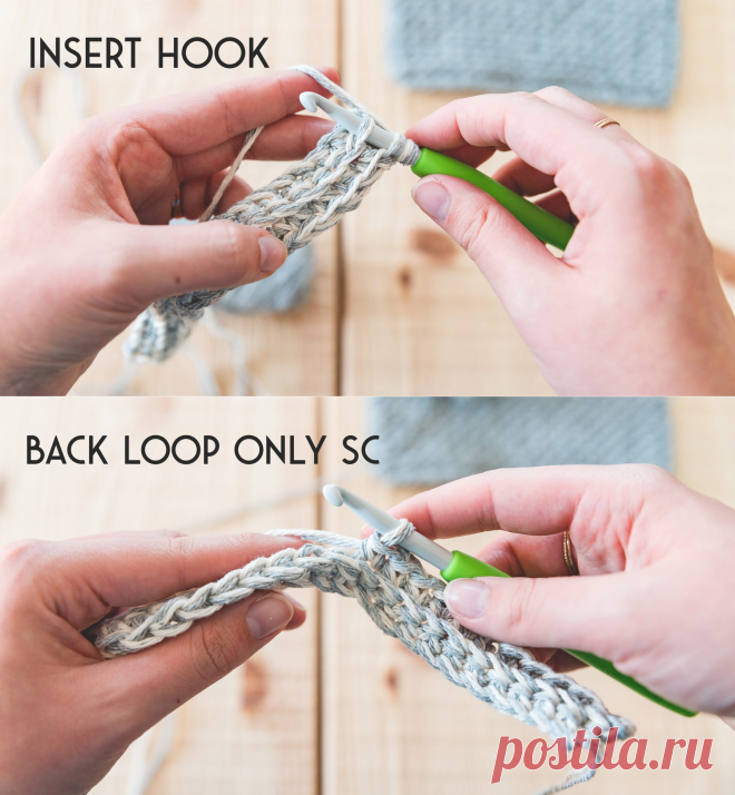 Crochet Tote Bag - made from a rectangle! - Free Pattern