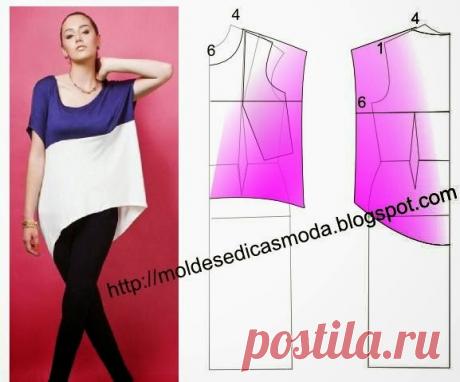 TRANSFORMAÇÃO DE BLUSA - 29 - Moldes Moda por Medida