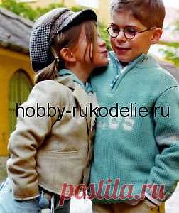 Хобби (рукоделие своими руками): вышивка, вязание » Архив блога » Схема вязания спицами пуловера для мальчика