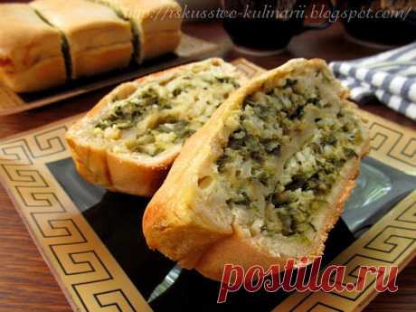 Постигая искусство кулинарии... : Греческая пита с щавелем и рисом