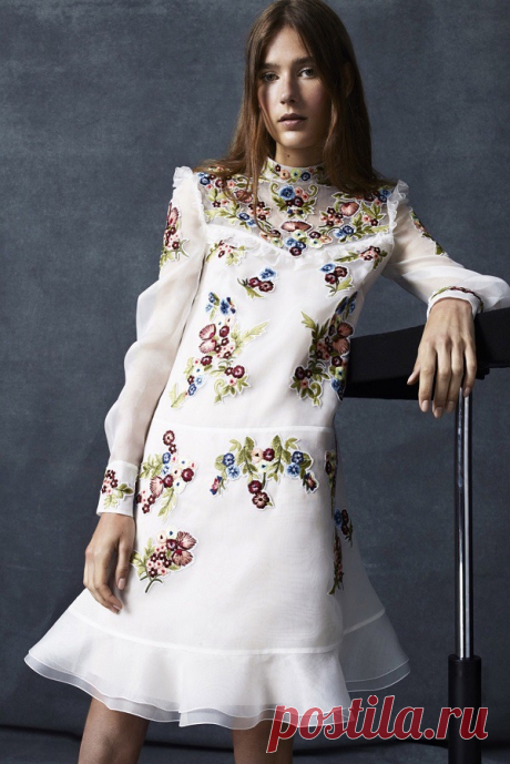 Вышивки от Erdem из коллекций 2016 года / Вышивка / ВТОРАЯ УЛИЦА