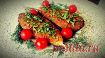 Вкус и аромат сводит с ума! Баклажаны фаршированные овощами — Фактор Вкуса