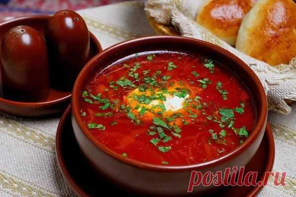 *5 РЕЦЕПТОВ ВКУСНЕЙШИХ БОРЩЕЙ!.