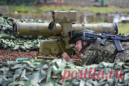 Расчет «Фагота» ВС России уничтожил американский бронетранспортер