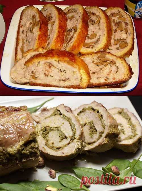 Тонкости и рецепты приготовления мясного рулета из свинины.