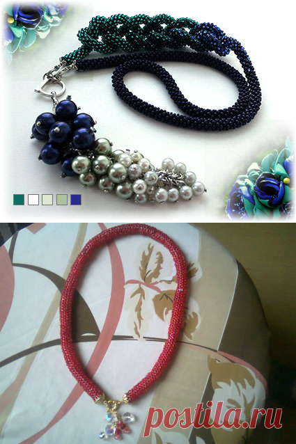 Жгуты ибусы из бисера
