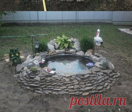 Пруд своими руками