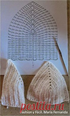 (233) These #crochet bikini tops are so cute! Start the symbol chart at the bottom right edge where you see chain stitches. | crochet items