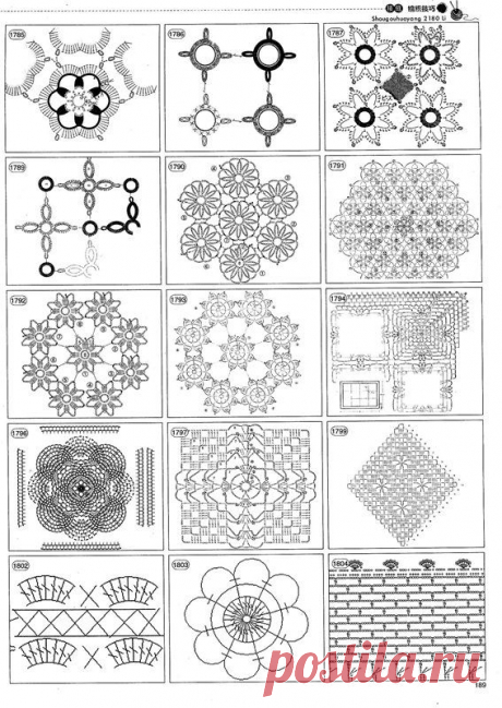 узоры,мотивы крючком | Записи в рубрике узоры,мотивы крючком | Дневник tatka_23051