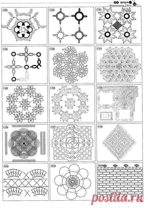 узоры,мотивы крючком | Записи в рубрике узоры,мотивы крючком | Дневник tatka_23051