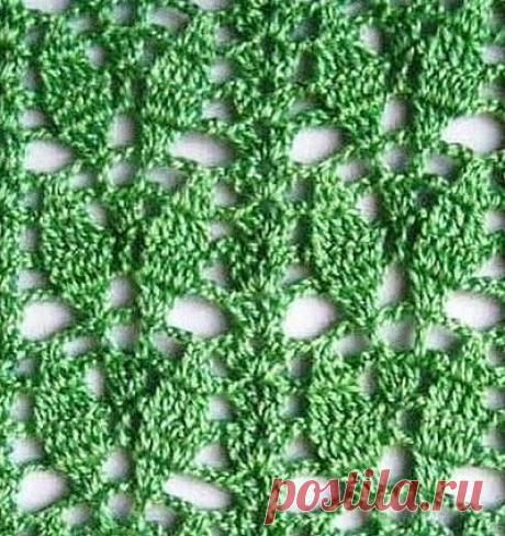 Очень красивые узоры крючком