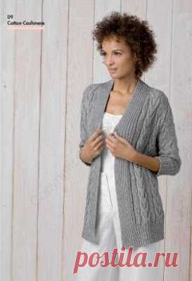 Жакет Шик спицами 








источник
