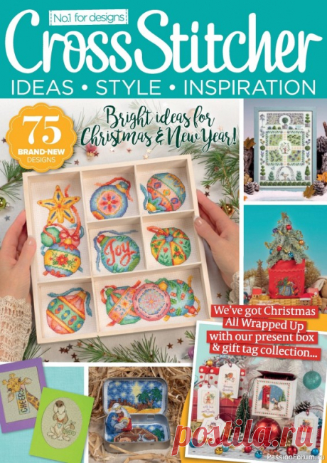 Коллекция вышивки в журнале «CrossStitcher №404 2023» | Журналы Замечательный английский журнал CrossStitcher предлагает красивые проекты вышивки крестом от лучших дизайнеров, в которых сочетаются современный интересный стиль и классические приемы вышивки.