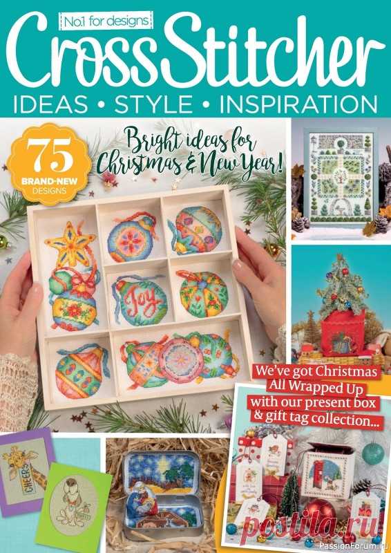 Коллекция вышивки в журнале «CrossStitcher №404 2023» | Журналы Замечательный английский журнал CrossStitcher предлагает красивые проекты вышивки крестом от лучших дизайнеров, в которых сочетаются современный интересный стиль и классические приемы вышивки.