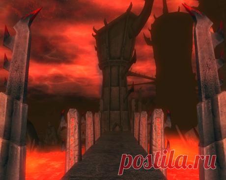 Оползень (Landslide), одна из шести вспомогательных башен Сигильской крепости Порталы Природного Ужаса (Второй рэндомный мир Обливиона). Попадаем мы в нее на среднем уровне. Вниз, к основанию, можно спуститься на местном лифте под названием Давилка трупов. Там один контейнер и один охраняющий даэдра. Наверх, под купол, нужно взбираться по винтовому пандусу. Тут у нас фонтан магии и механизм, который поднимает ворота, перекрывающие доступ к башням Ураган и Землетрясение...