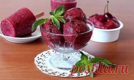 Фруктовое мороженое