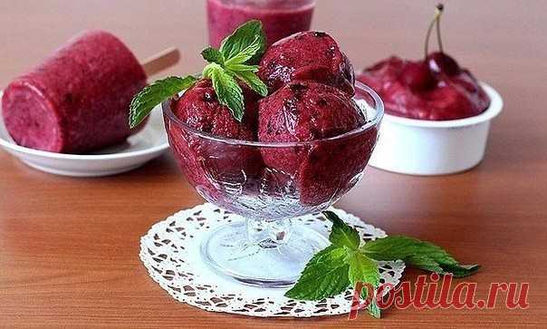Фруктовое мороженое