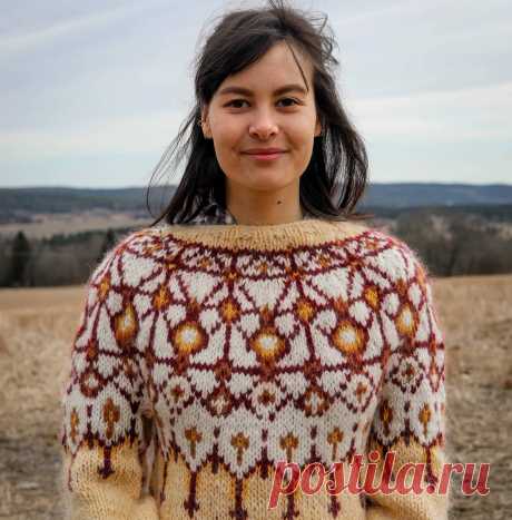 Photo shared by Anna-Sofia Vintersol on April 05, 2021 tagging @kamillenorge, @gyldendal_no, @hillesvagullvarefabrikk, @raumagarn, @nadia.buer, and @lopiknitting. May be an image of one or more people and nature.