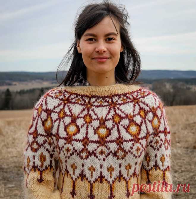 Photo shared by Anna-Sofia Vintersol on April 05, 2021 tagging @kamillenorge, @gyldendal_no, @hillesvagullvarefabrikk, @raumagarn, @nadia.buer, and @lopiknitting. May be an image of one or more people and nature.