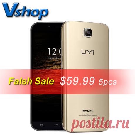 UMI РИМ X Android 5.1 MTK6580 Quad Core 1.3 ГГц 5.5 дюймовый Разблокирован Смартфон 8 ГБ ROM 1 ГБ ОПЕРАТИВНОЙ ПАМЯТИ Dual SIM 2500 мАч телефоны купить на AliExpress