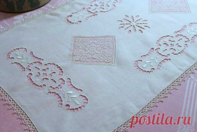 NAPPERON BRODERIE MAIN RICHELIEU ROYAL SUR LIN BLANC DE 18 - Google Search - Поиск в Google