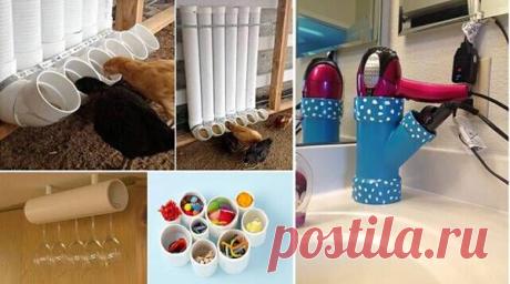 30+ usi creativi di tubi in PVC in casa e giardino | iCreativeIdeas.com